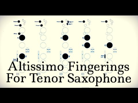 Bing: altissimo fingerings alto language:en