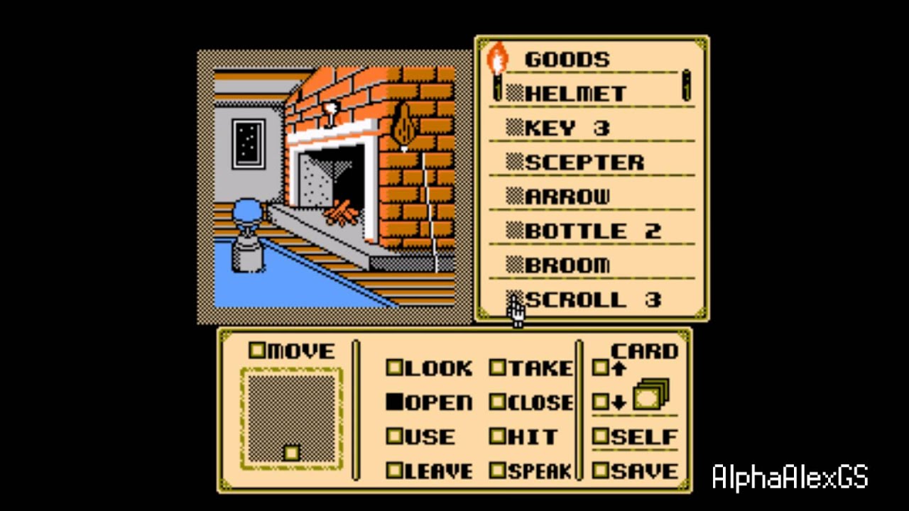 Shadowgate nes walkthrough